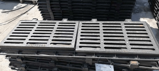 乐亭球墨铸铁连体双篦展示